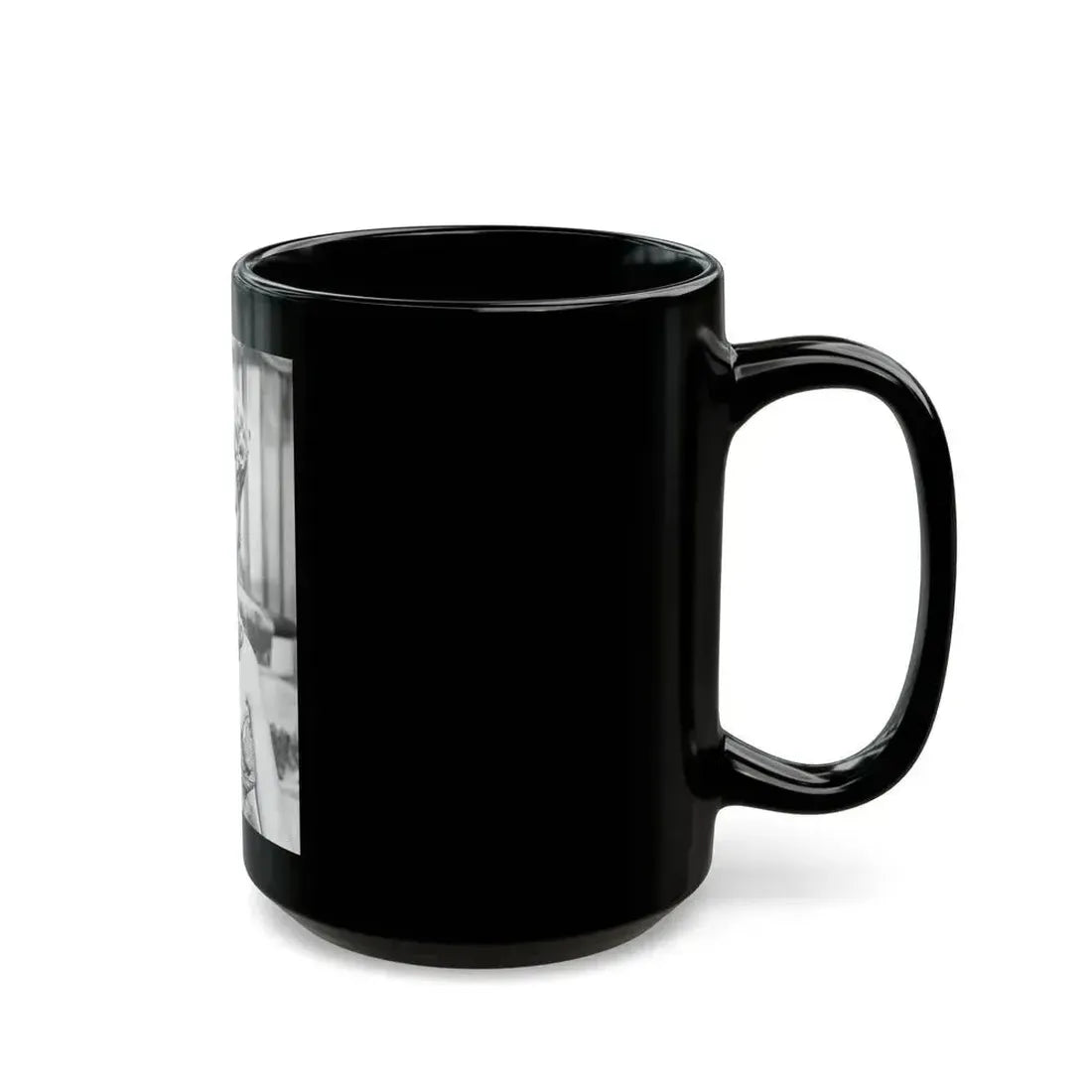 Adele Jergens #132 (Vintage Female Icon) Black Coffee Mug - Go Mug Yourself