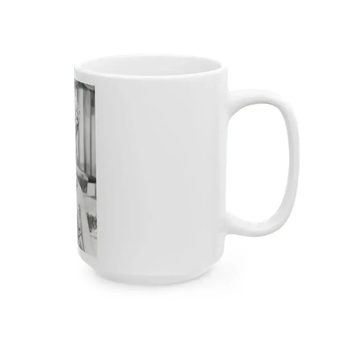 Adele Jergens #132 (Vintage Female Icon) White Coffee Mug - Go Mug Yourself