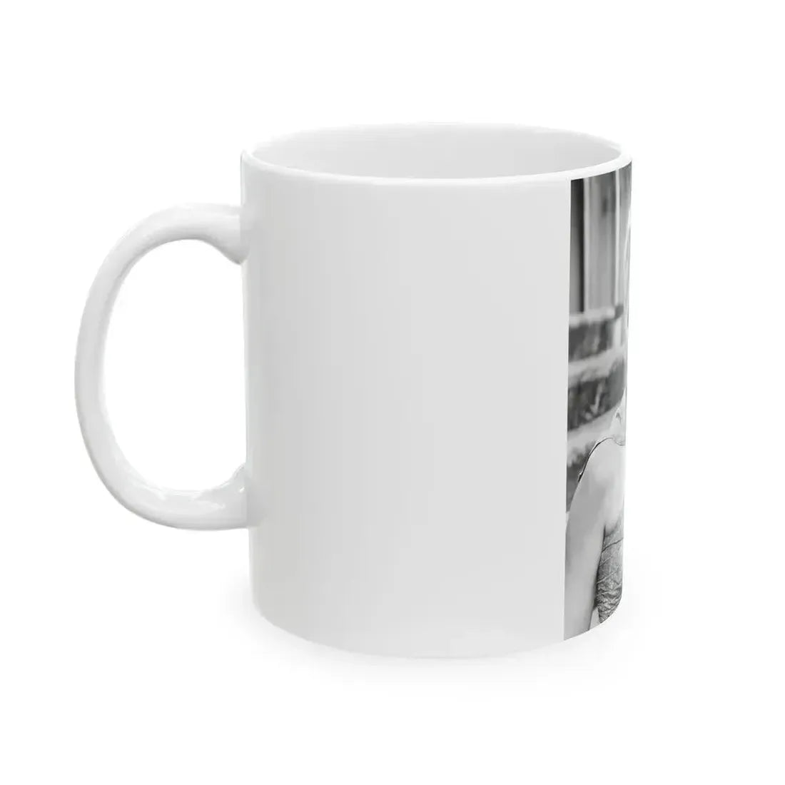 Adele Jergens #132 (Vintage Female Icon) White Coffee Mug - Go Mug Yourself