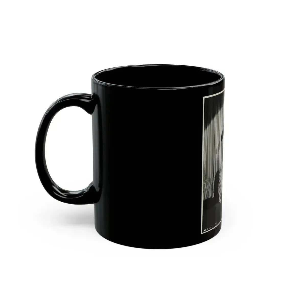 Adele Jergens #139 (Vintage Female Icon) Black Coffee Mug - Go Mug Yourself