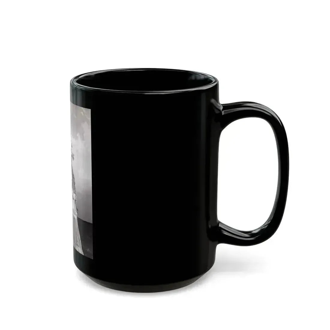 Adele Jergens #14 (Vintage Female Icon) Black Coffee Mug - Go Mug Yourself