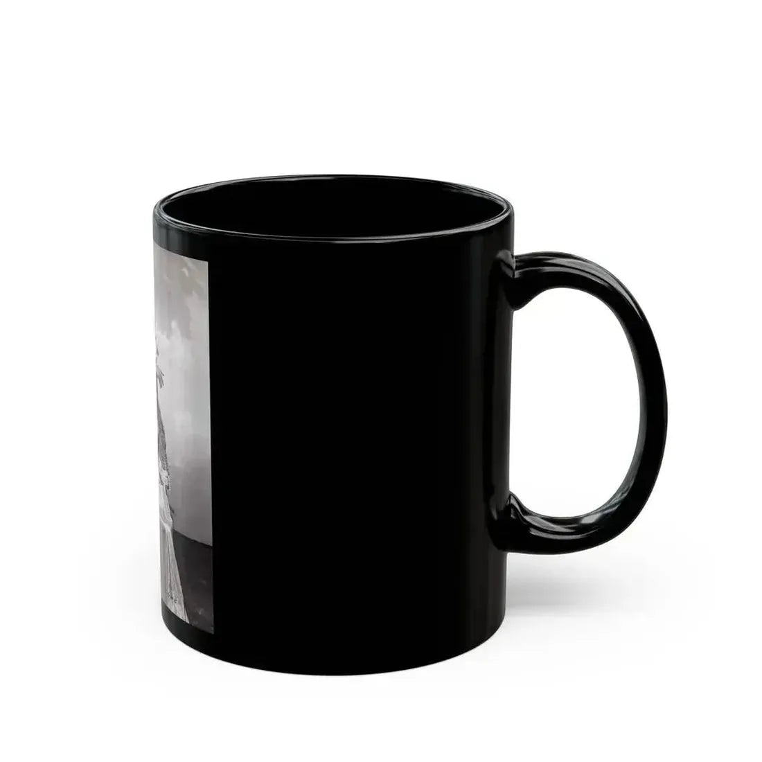 Adele Jergens #14 (Vintage Female Icon) Black Coffee Mug - Go Mug Yourself