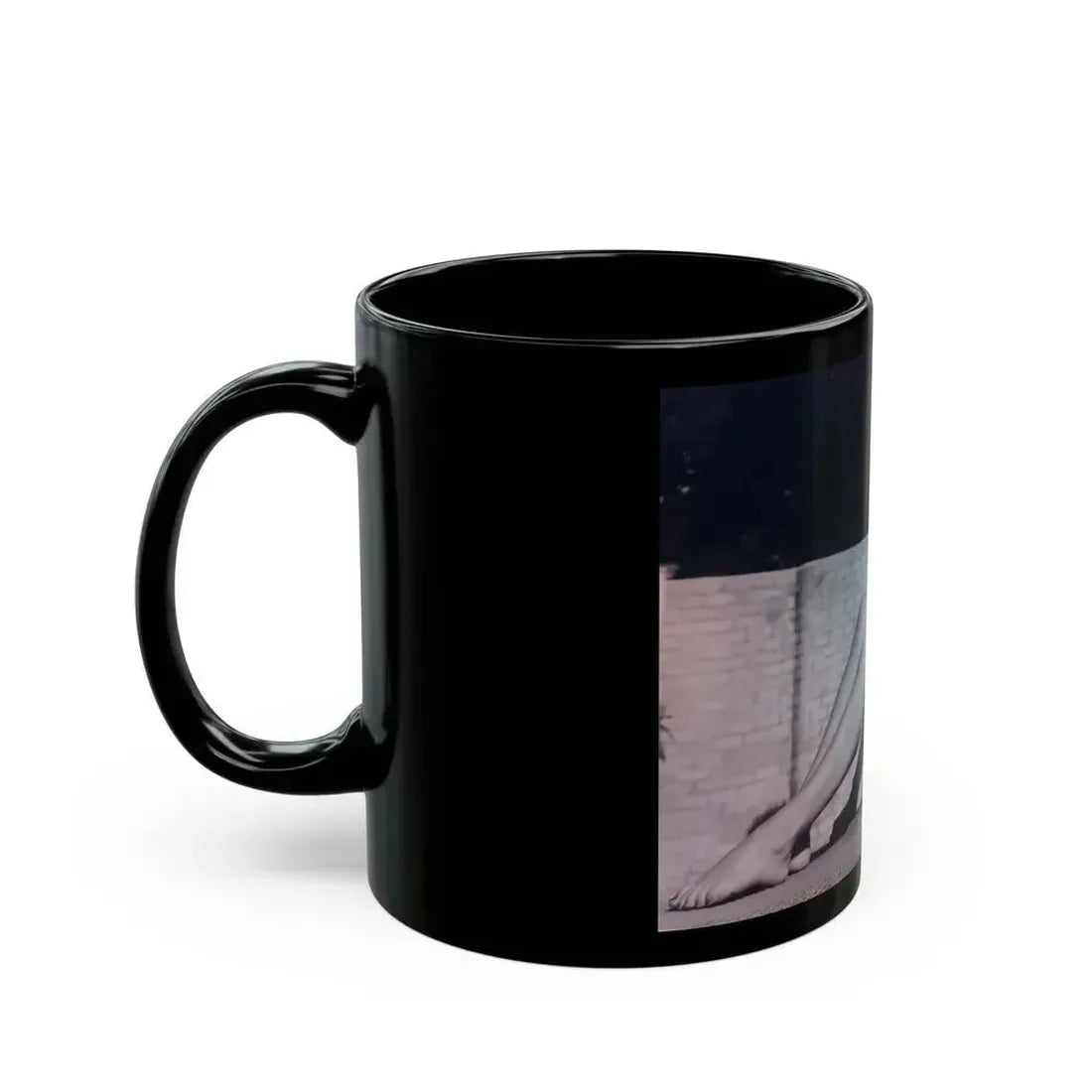 Adele Jergens #147 (Vintage Female Icon) Black Coffee Mug - Go Mug Yourself
