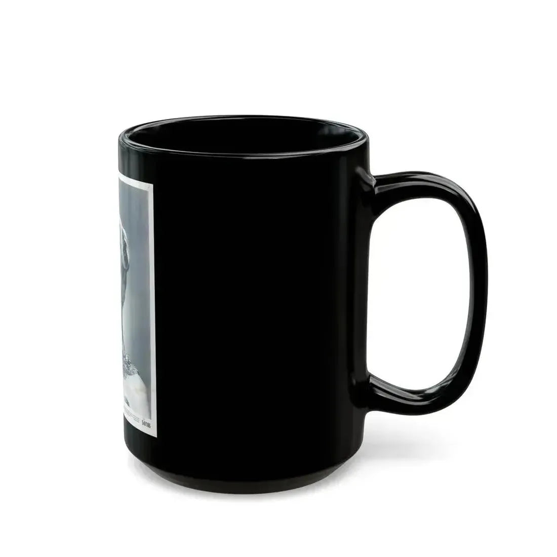 Adele Jergens #151 (Vintage Female Icon) Black Coffee Mug - Go Mug Yourself