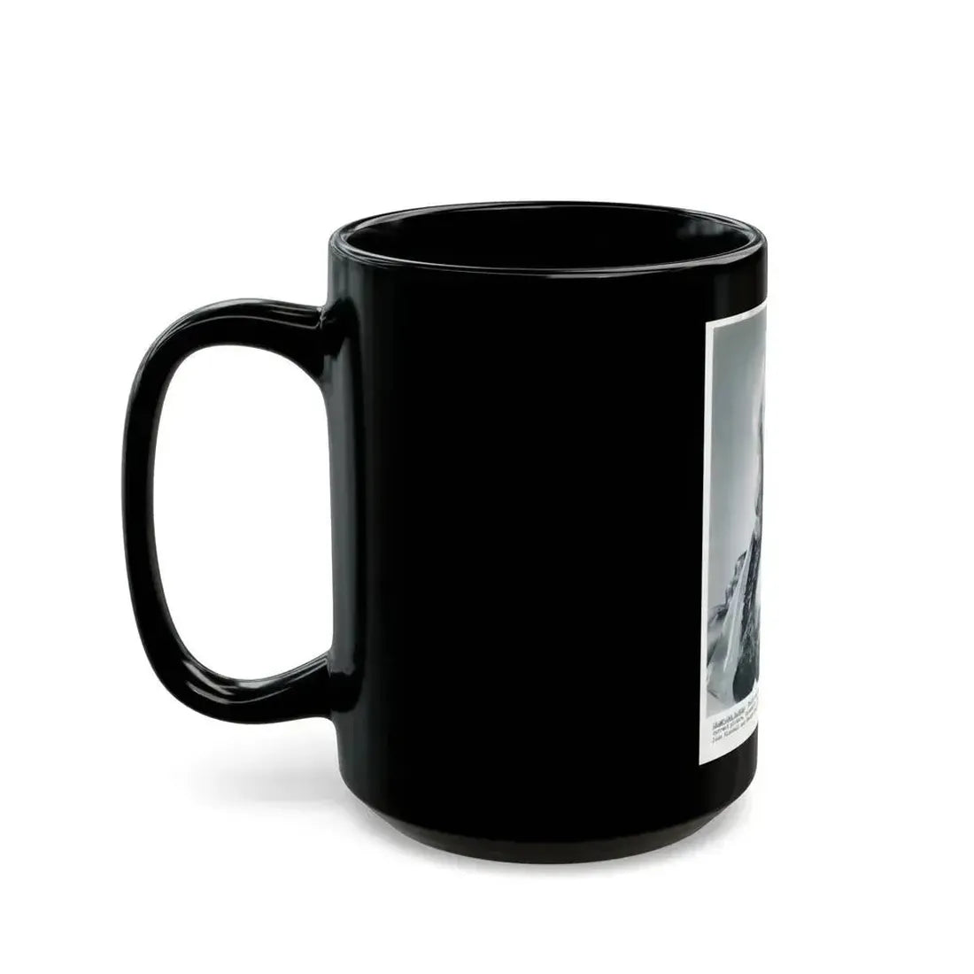 Adele Jergens #155 (Vintage Female Icon) Black Coffee Mug - Go Mug Yourself