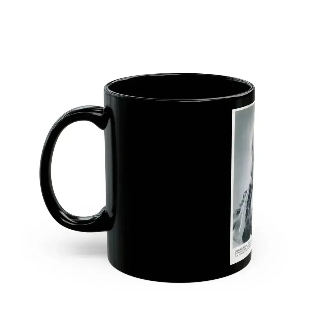 Adele Jergens #155 (Vintage Female Icon) Black Coffee Mug - Go Mug Yourself
