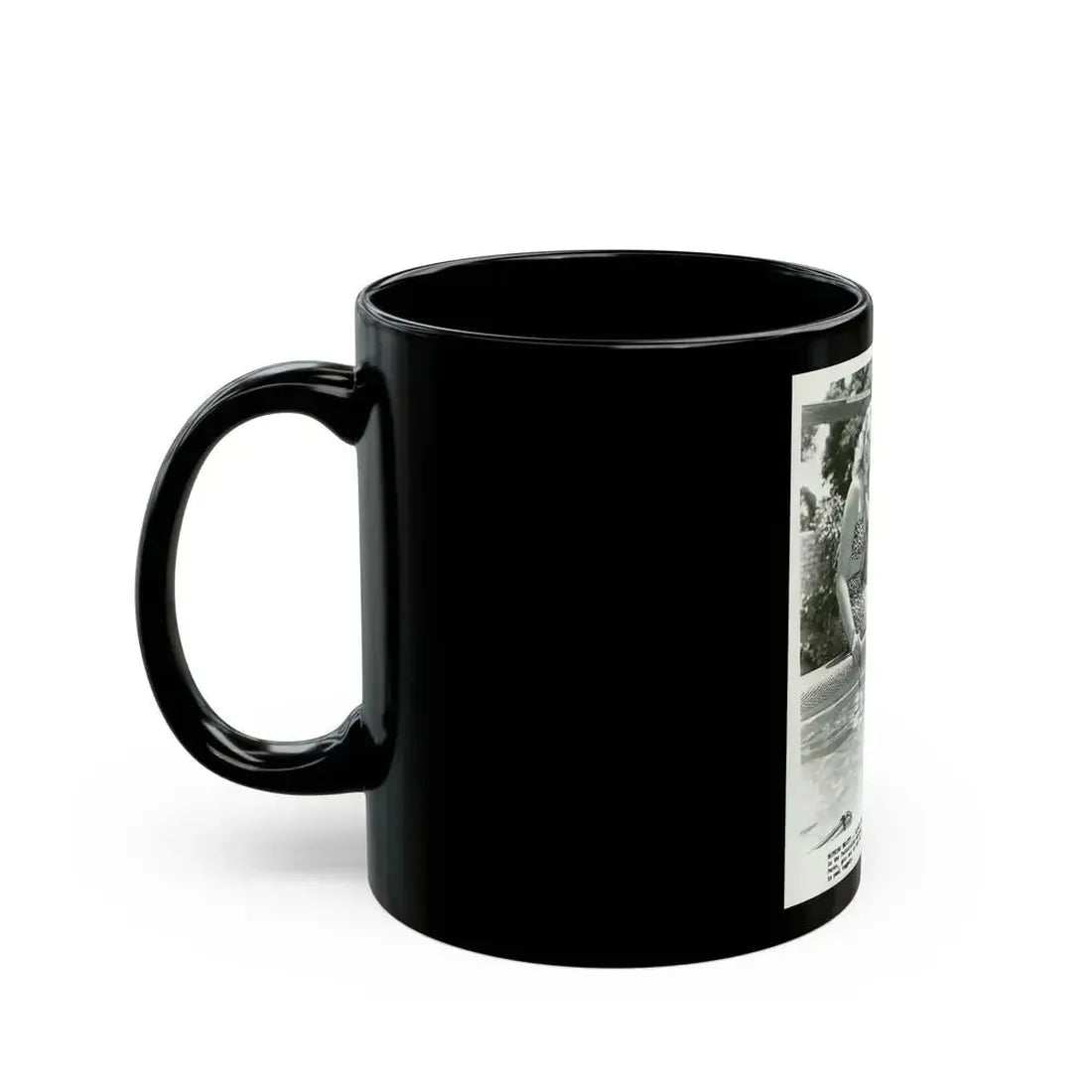 Adele Jergens #156 (Vintage Female Icon) Black Coffee Mug - Go Mug Yourself