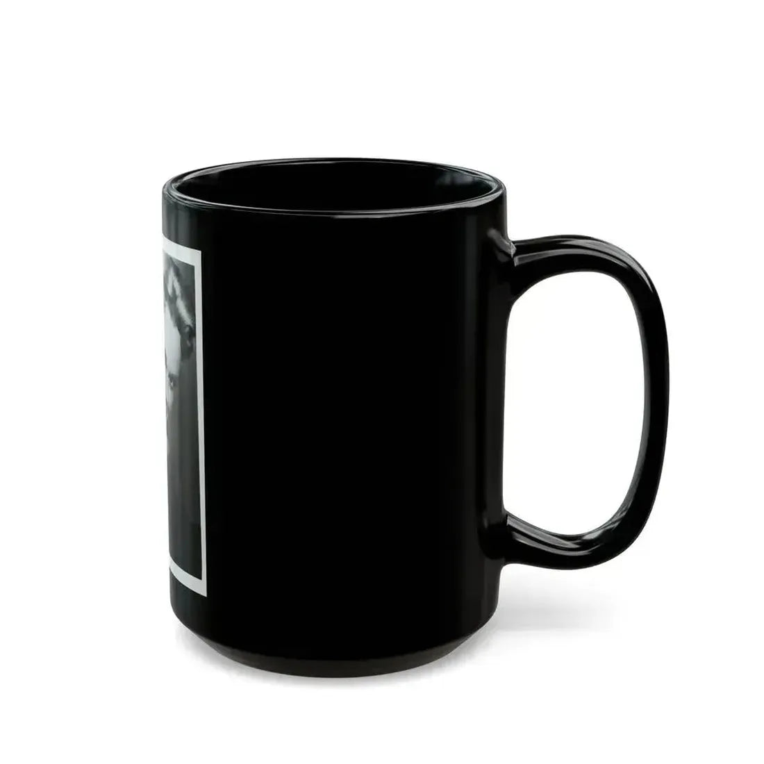 Adele Jergens #178 (Vintage Female Icon) Black Coffee Mug - Go Mug Yourself