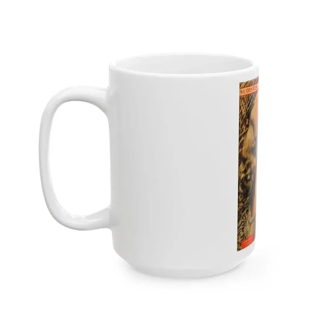 Adele Jergens #182 - Mag. Cover (Vintage Female Icon) White Coffee Mug - Go Mug Yourself