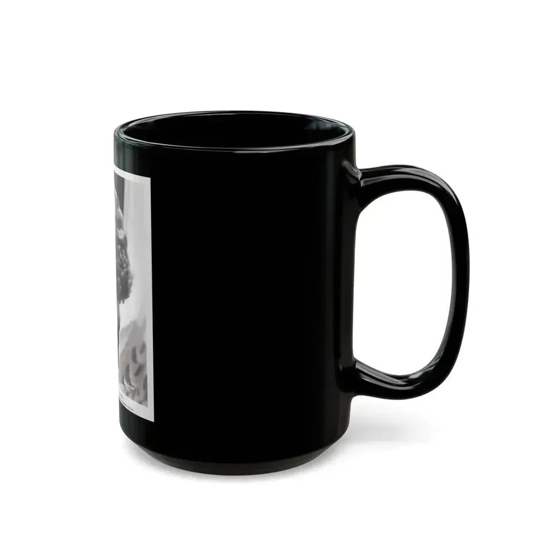 Adele Jergens #183 (Vintage Female Icon) Black Coffee Mug - Go Mug Yourself