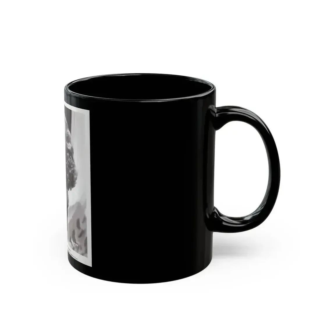 Adele Jergens #183 (Vintage Female Icon) Black Coffee Mug - Go Mug Yourself