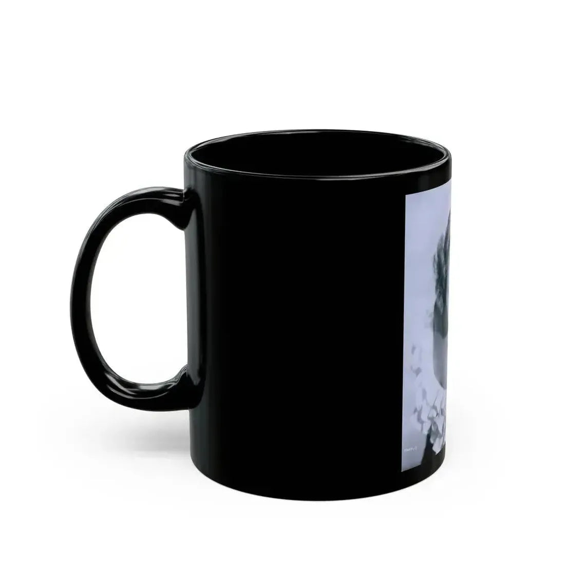 Adele Jergens #190 (Vintage Female Icon) Black Coffee Mug - Go Mug Yourself