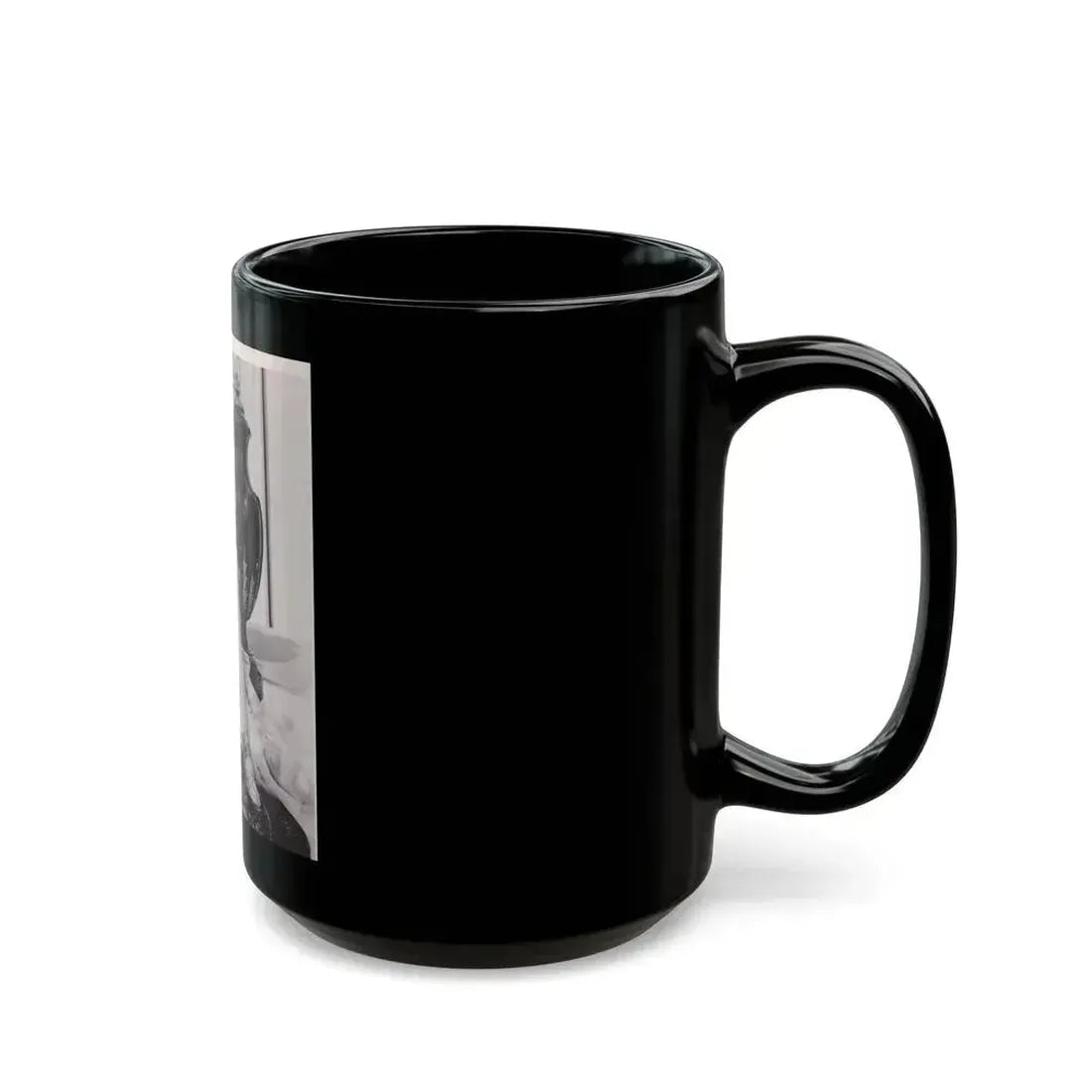 Adele Jergens #191 (Vintage Female Icon) Black Coffee Mug - Go Mug Yourself