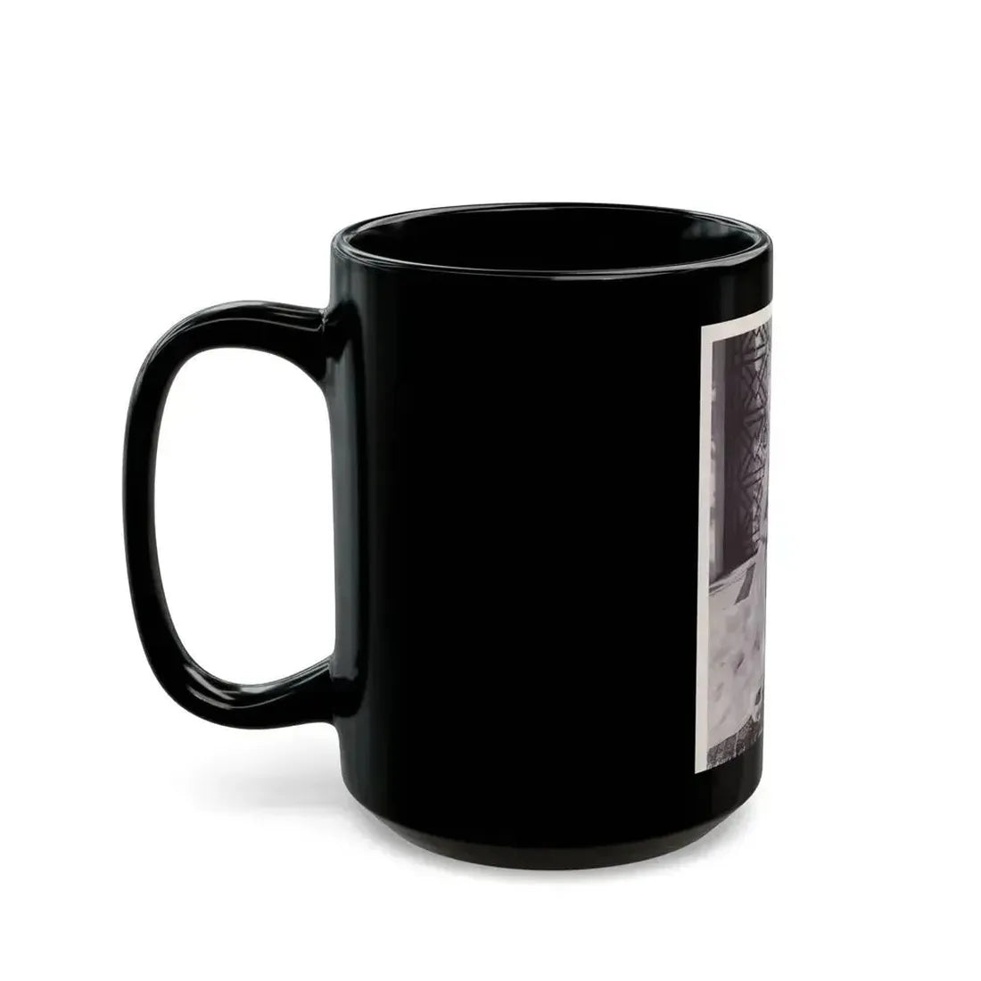 Adele Jergens #191 (Vintage Female Icon) Black Coffee Mug - Go Mug Yourself