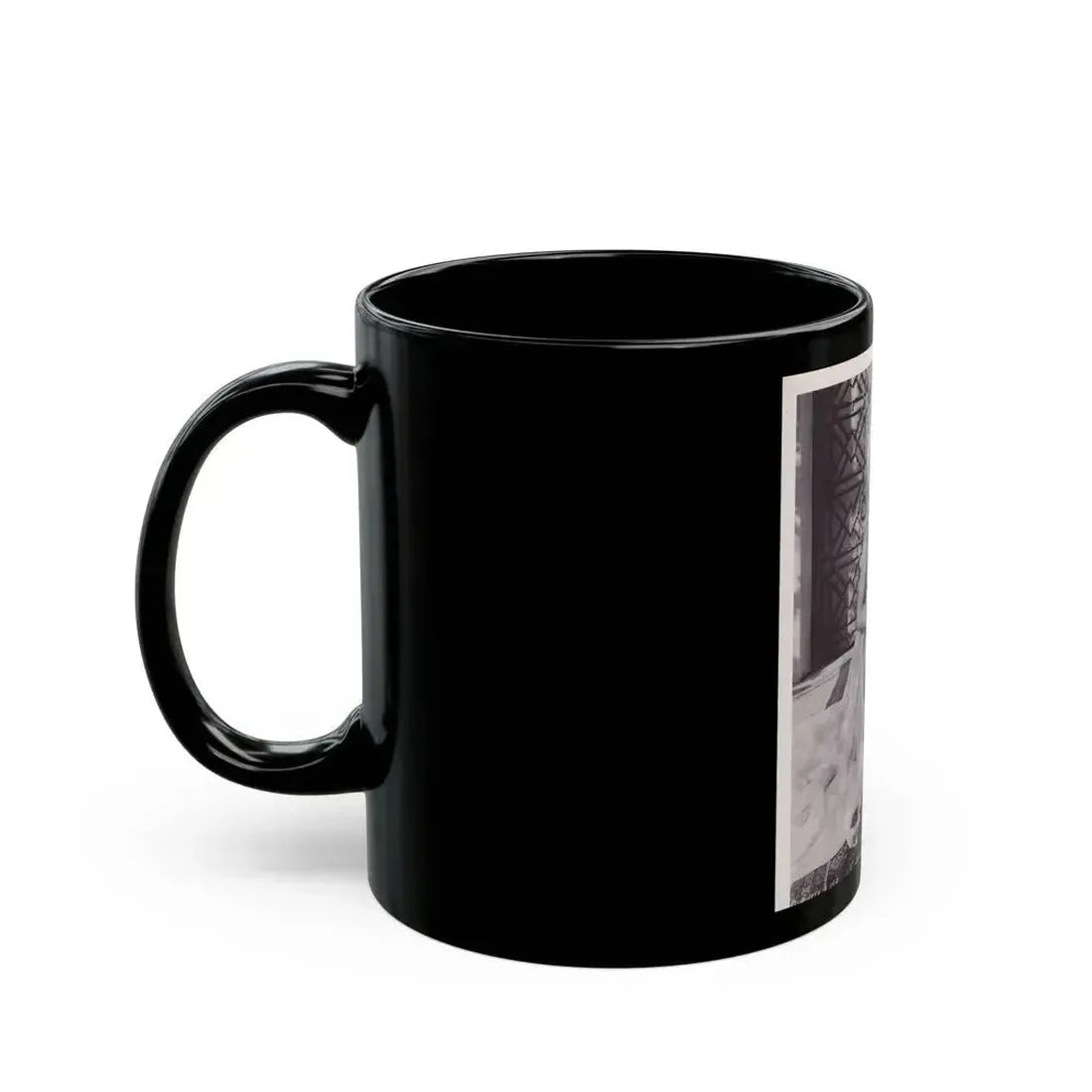 Adele Jergens #191 (Vintage Female Icon) Black Coffee Mug - Go Mug Yourself
