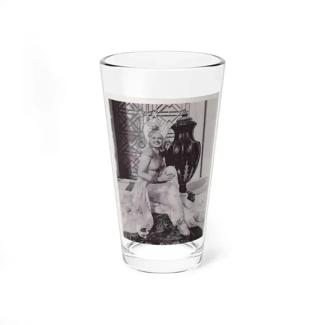 Adele Jergens #191 (Vintage Female Icon) Pint Glass 16oz 16oz - Go Mug Yourself