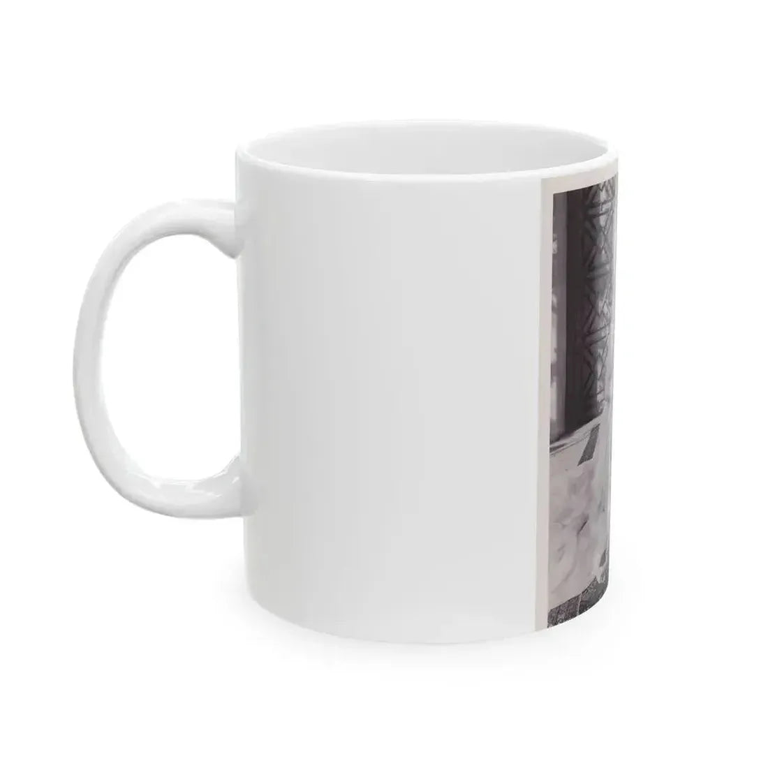 Adele Jergens #191 (Vintage Female Icon) White Coffee Mug - Go Mug Yourself