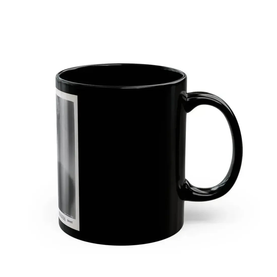 Adele Jergens #195 (Vintage Female Icon) Black Coffee Mug - Go Mug Yourself
