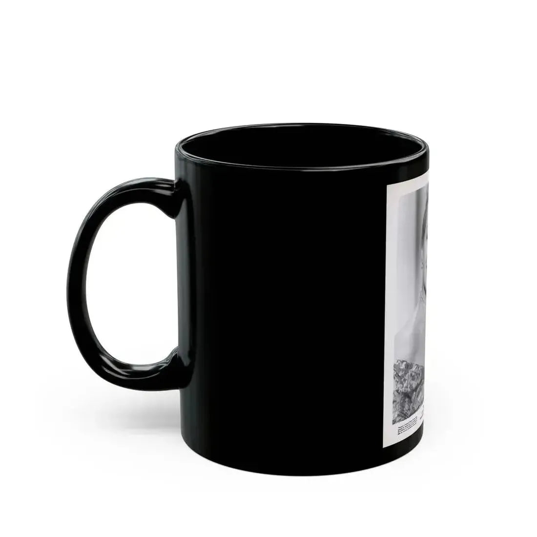 Adele Jergens #195 (Vintage Female Icon) Black Coffee Mug - Go Mug Yourself