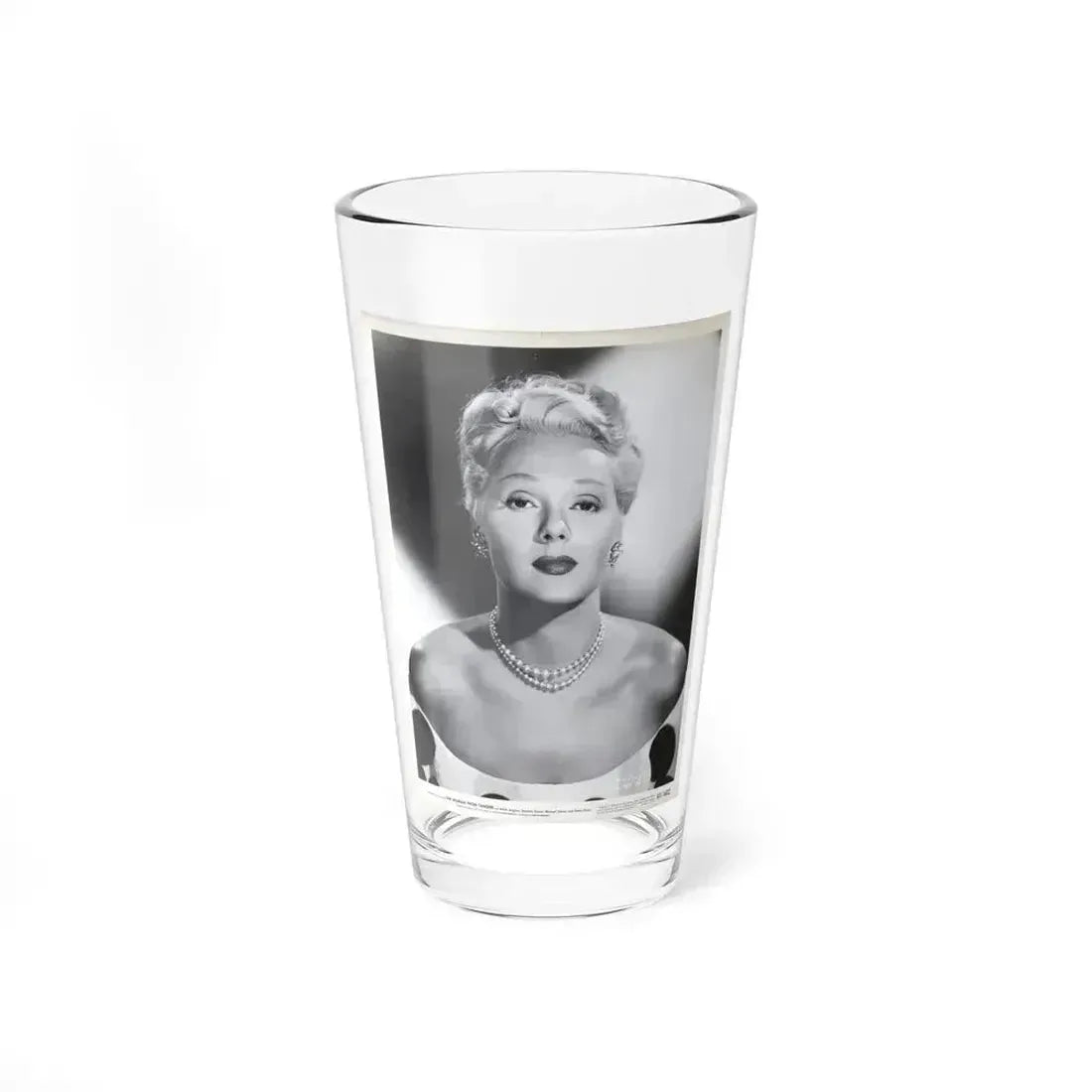 Adele Jergens #197 - 8x10 Vintage B&W Glamour Promo Portait for ''The Woman From Tangier'' '48 (Vintage Female Icon) Pint Glass 16oz 16oz - Go Mug Yourself