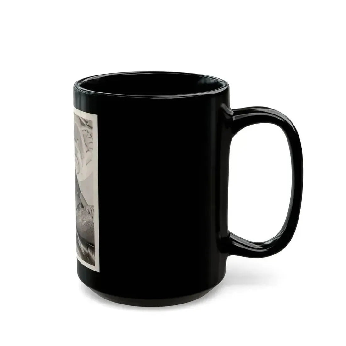 Adele Jergens #199 (Vintage Female Icon) Black Coffee Mug - Go Mug Yourself
