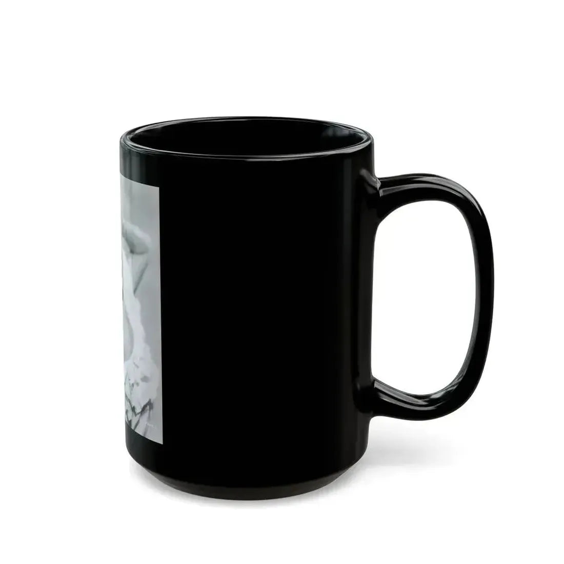 Adele Jergens #203 (Vintage Female Icon) Black Coffee Mug - Go Mug Yourself