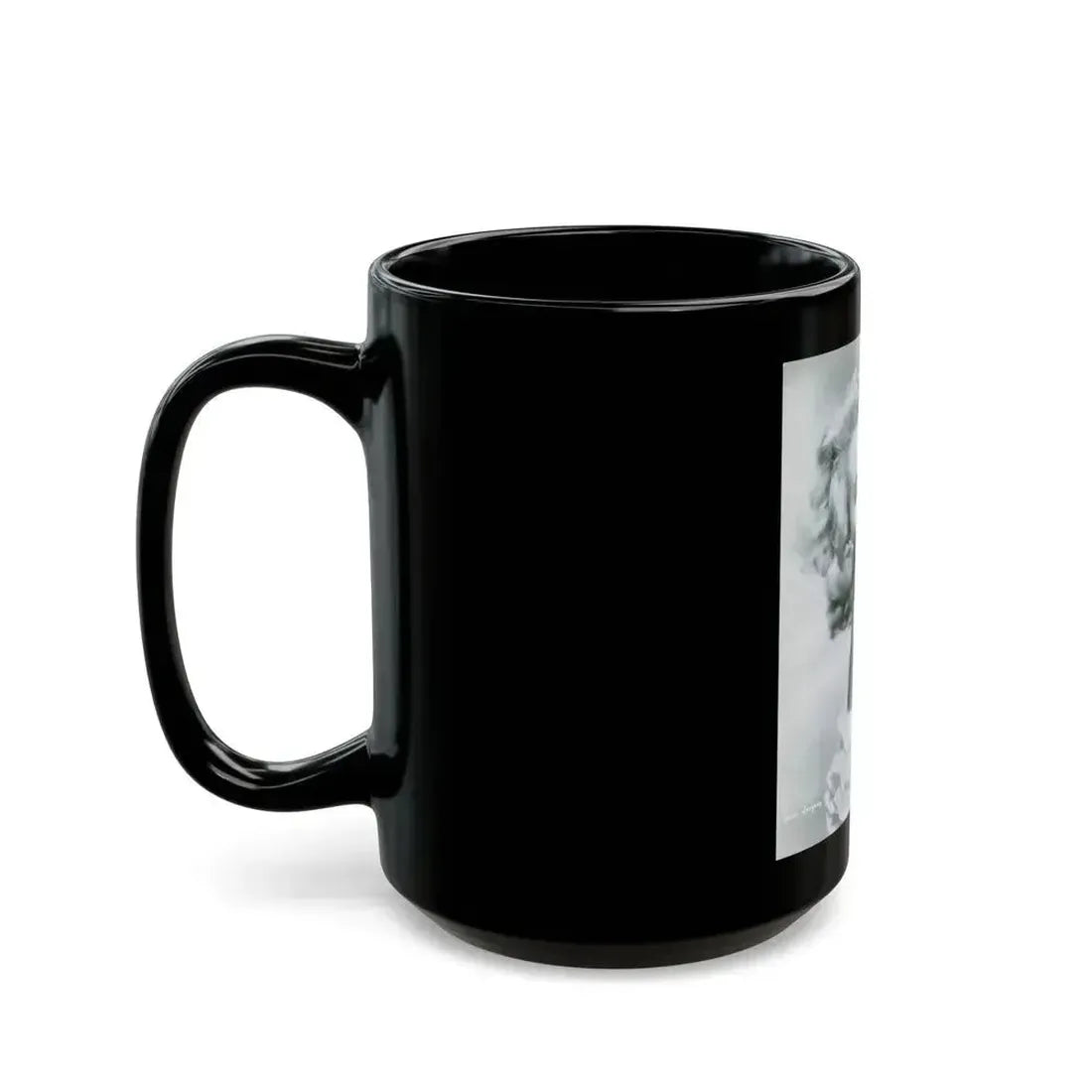 Adele Jergens #203 (Vintage Female Icon) Black Coffee Mug - Go Mug Yourself