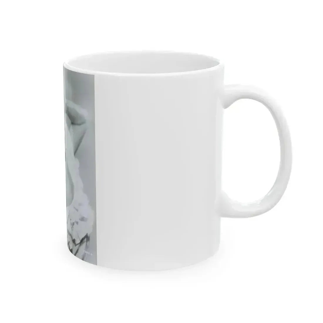 Adele Jergens #203 (Vintage Female Icon) White Coffee Mug - Go Mug Yourself