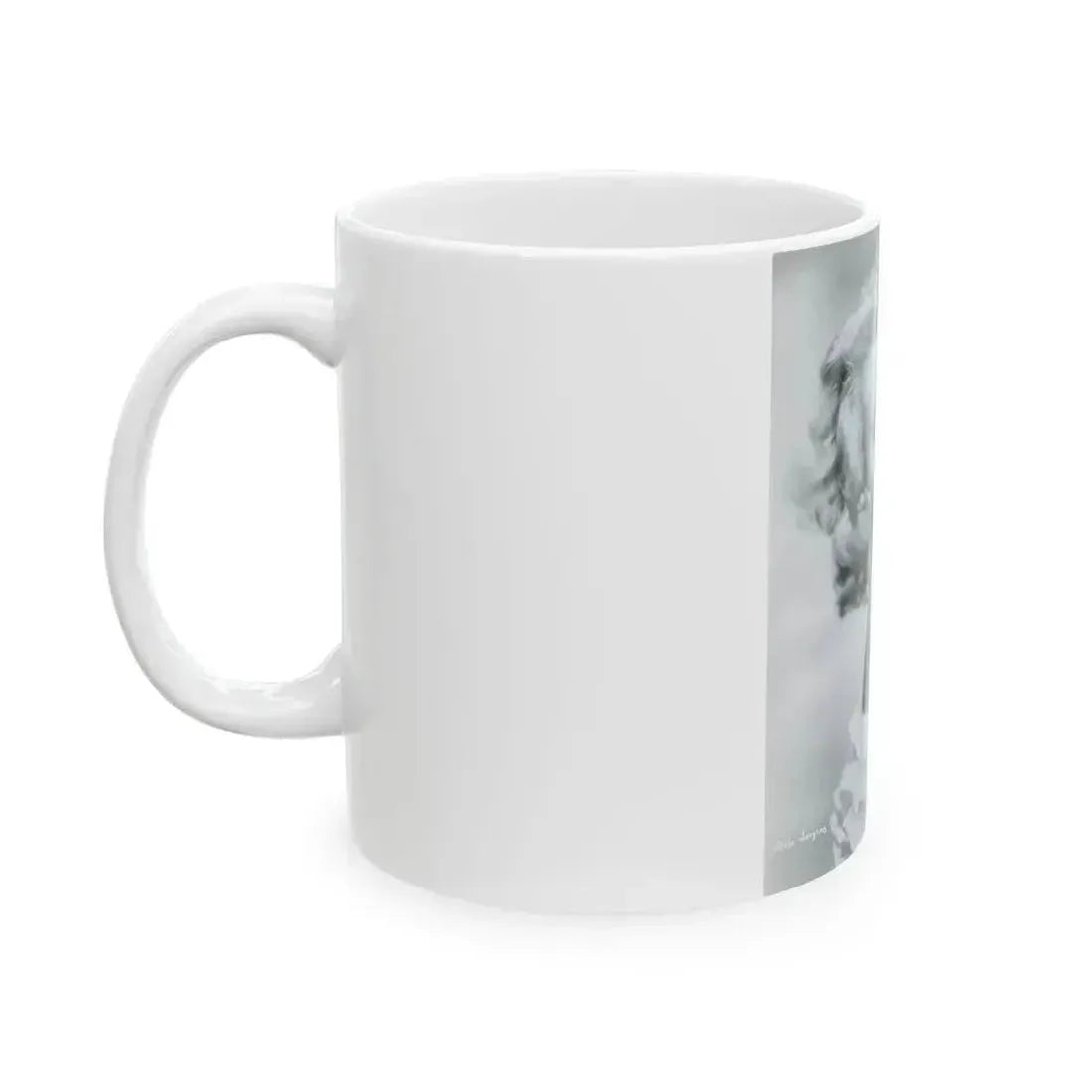 Adele Jergens #203 (Vintage Female Icon) White Coffee Mug - Go Mug Yourself