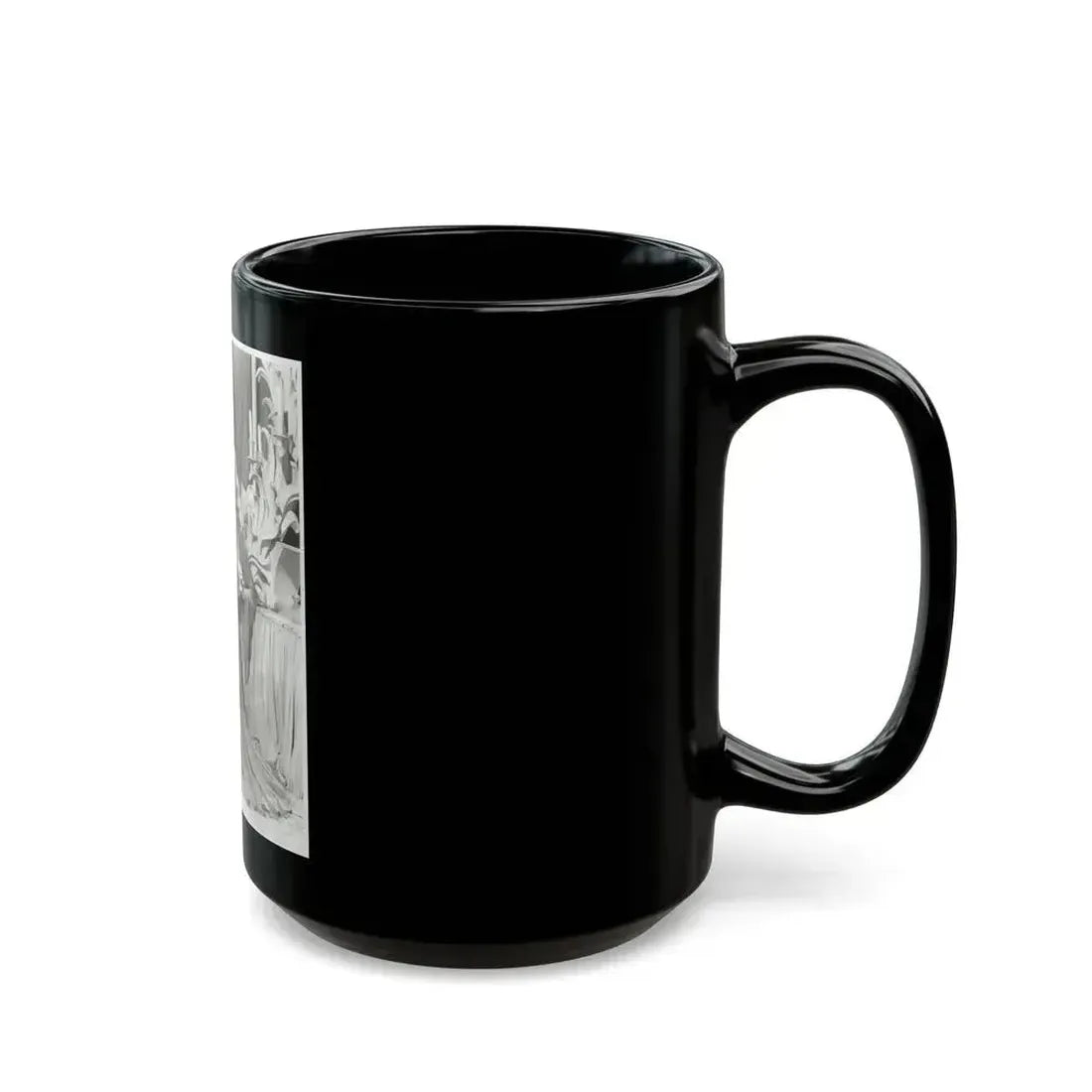 Adele Jergens #205 (Vintage Female Icon) Black Coffee Mug - Go Mug Yourself