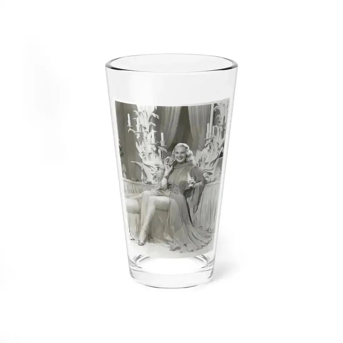 Adele Jergens #205 (Vintage Female Icon) Pint Glass 16oz 16oz - Go Mug Yourself