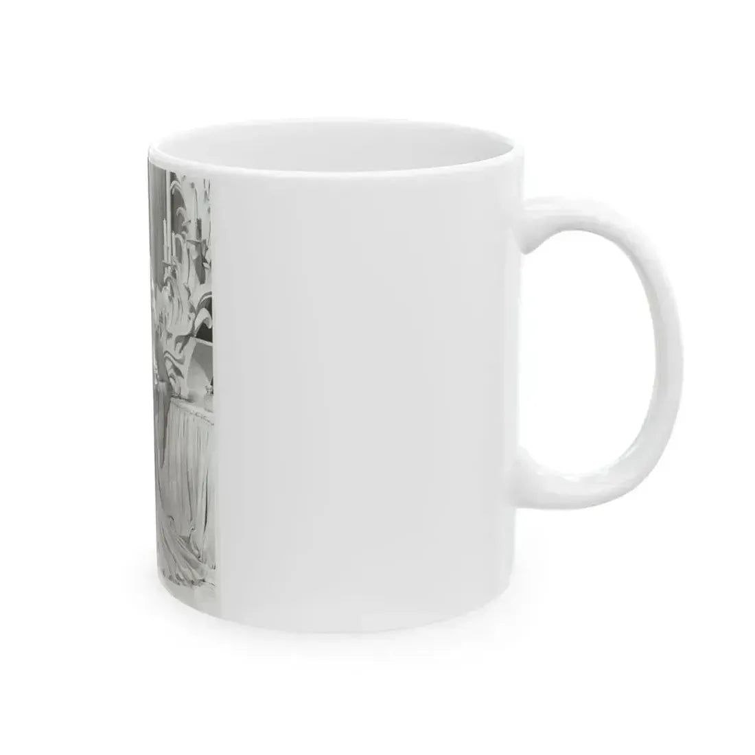 Adele Jergens #205 (Vintage Female Icon) White Coffee Mug - Go Mug Yourself