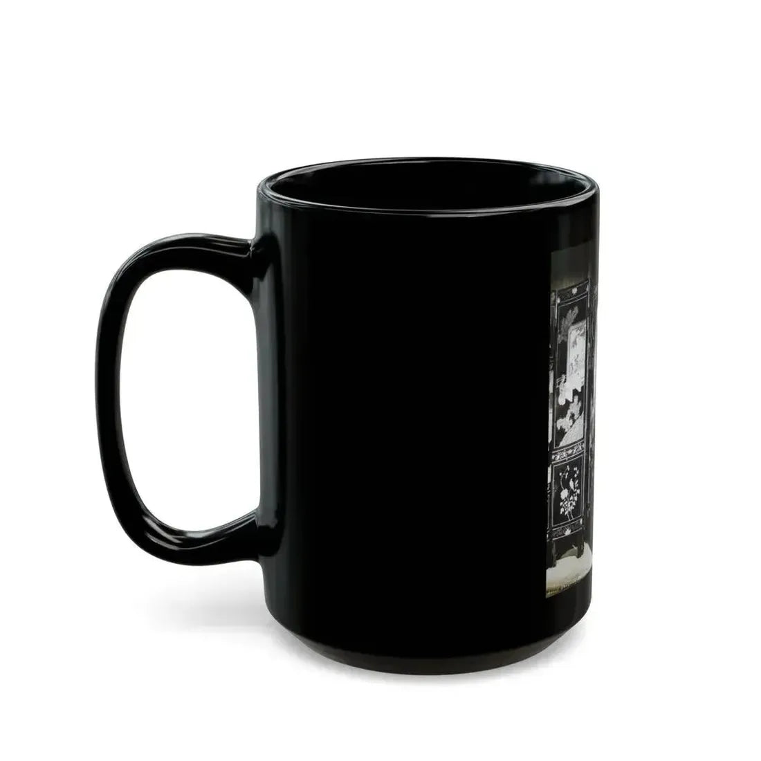 Adele Jergens #206 (Vintage Female Icon) Black Coffee Mug - Go Mug Yourself