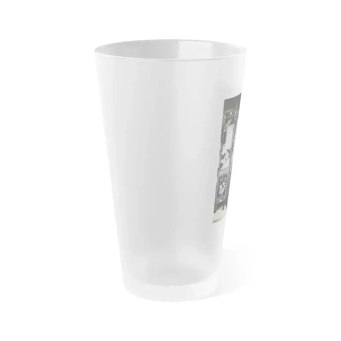 Adele Jergens #206 (Vintage Female Icon) Frosted Pint Glass 16oz - Go Mug Yourself