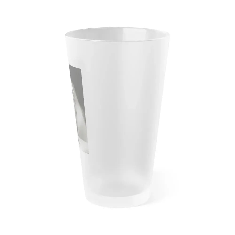 Adele Jergens #206 (Vintage Female Icon) Frosted Pint Glass 16oz - Go Mug Yourself