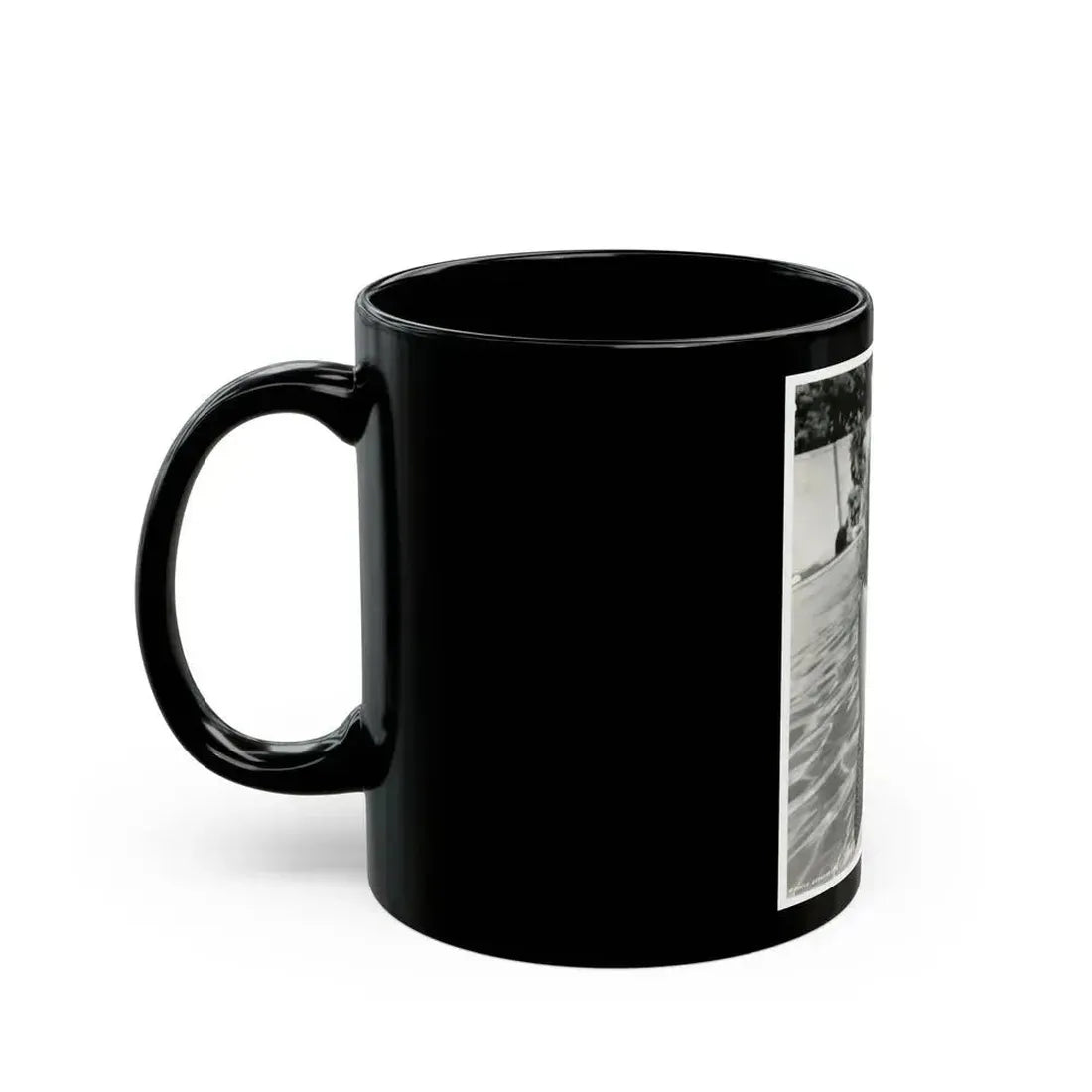 Adele Jergens #211 (Vintage Female Icon) Black Coffee Mug - Go Mug Yourself