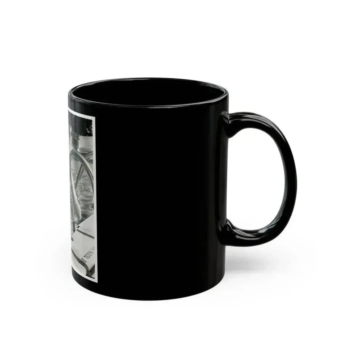 Adele Jergens #211 (Vintage Female Icon) Black Coffee Mug - Go Mug Yourself