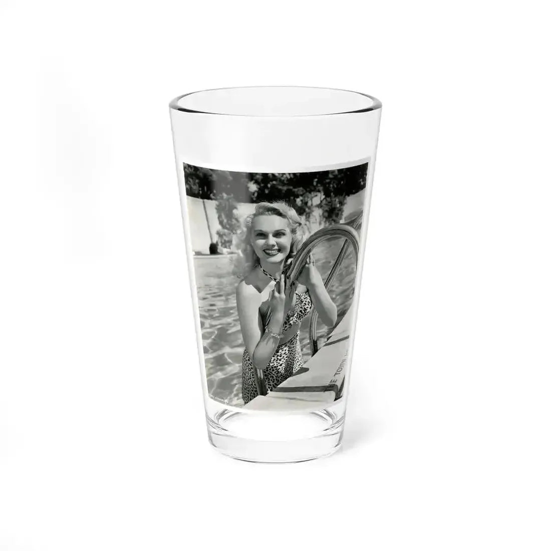 Adele Jergens #211 (Vintage Female Icon) Pint Glass 16oz 16oz - Go Mug Yourself