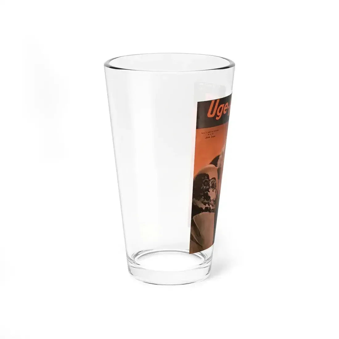 Adele Jergens #212 - Mag. Cover (Vintage Female Icon) Pint Glass 16oz - Go Mug Yourself