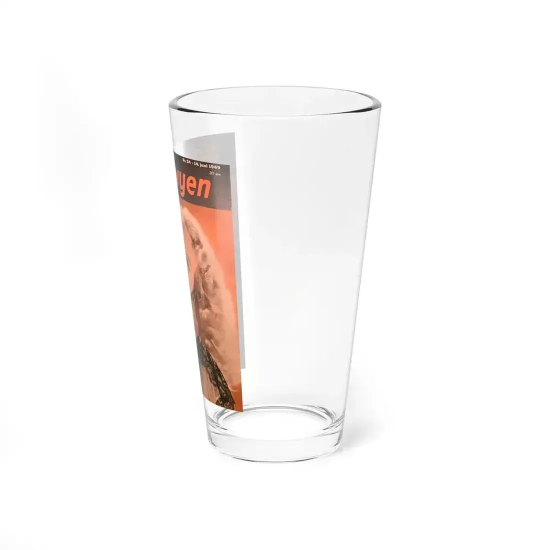 Adele Jergens #212 - Mag. Cover (Vintage Female Icon) Pint Glass 16oz - Go Mug Yourself