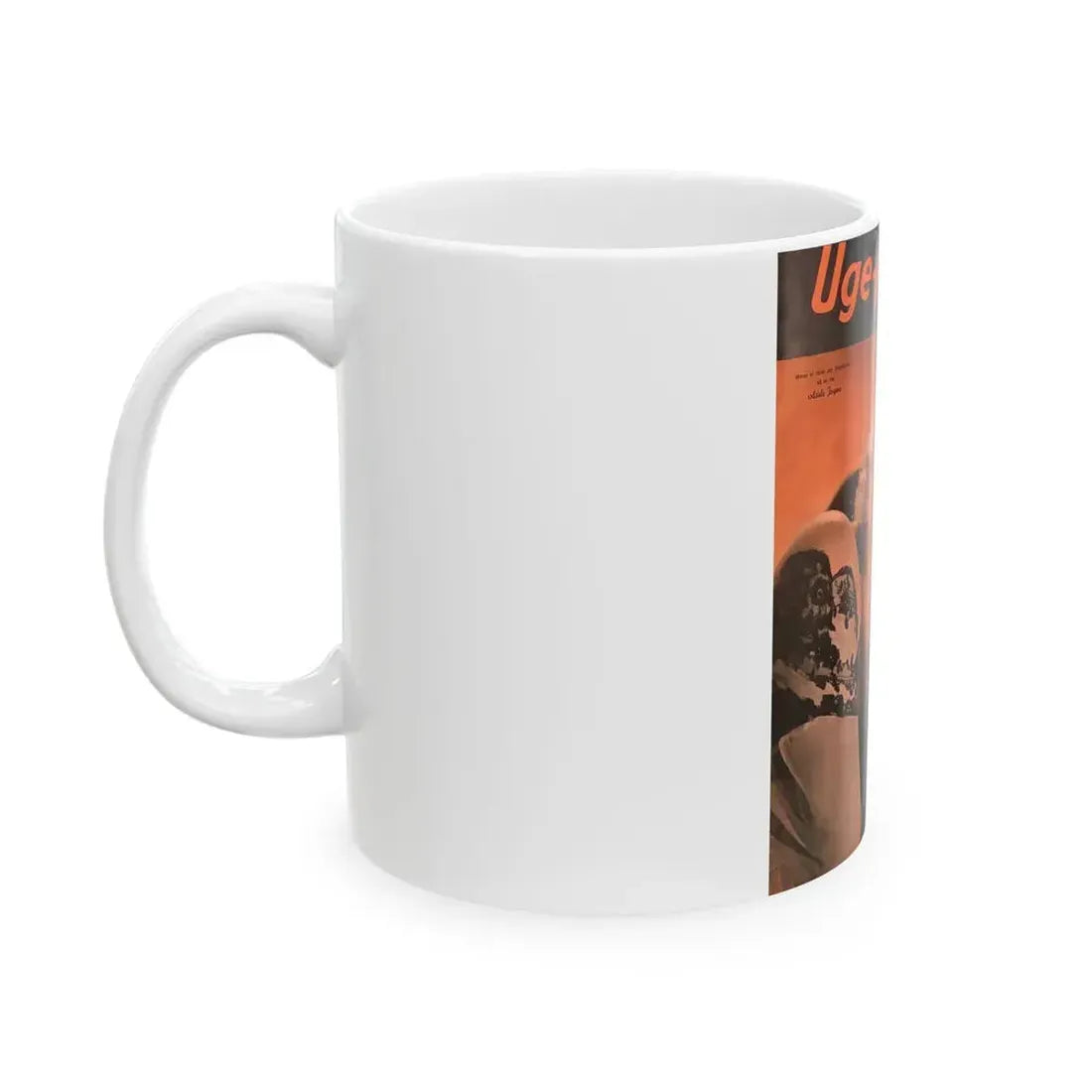 Adele Jergens #212 - Mag. Cover (Vintage Female Icon) White Coffee Mug - Go Mug Yourself