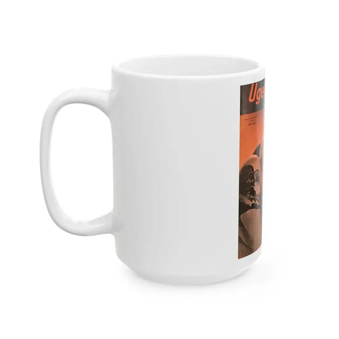 Adele Jergens #212 - Mag. Cover (Vintage Female Icon) White Coffee Mug - Go Mug Yourself