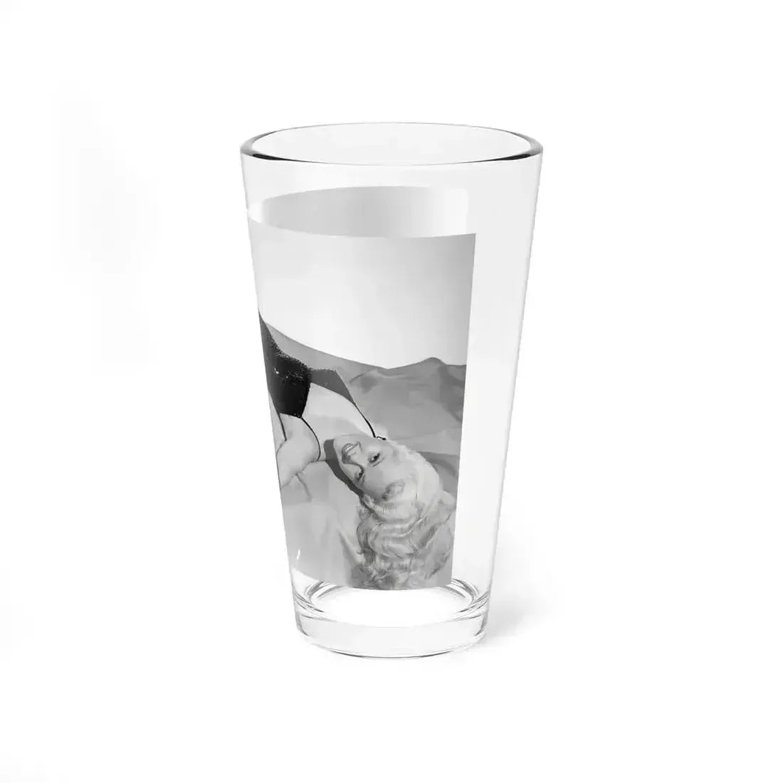 Adele Jergens #214 (Vintage Female Icon) Pint Glass 16oz - Go Mug Yourself