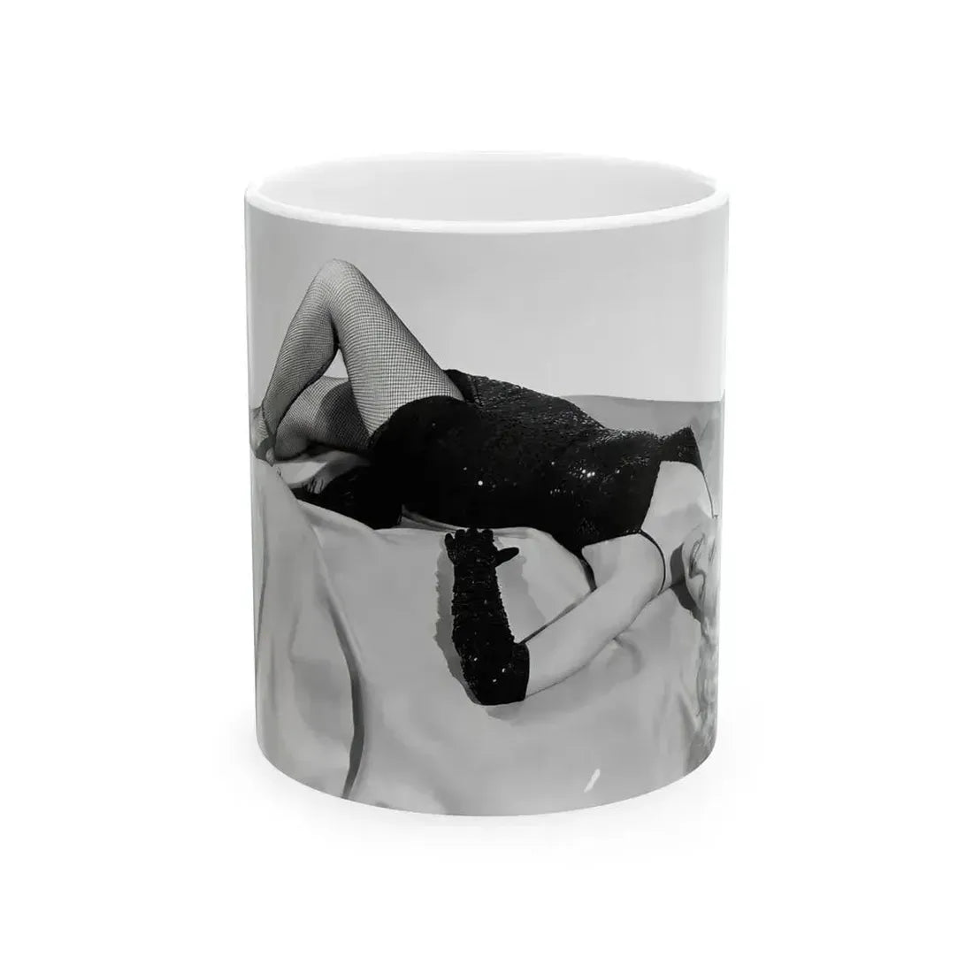Adele Jergens #214 (Vintage Female Icon) White Coffee Mug 11oz - Go Mug Yourself