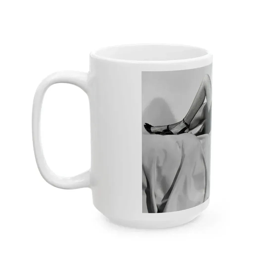 Adele Jergens #214 (Vintage Female Icon) White Coffee Mug - Go Mug Yourself
