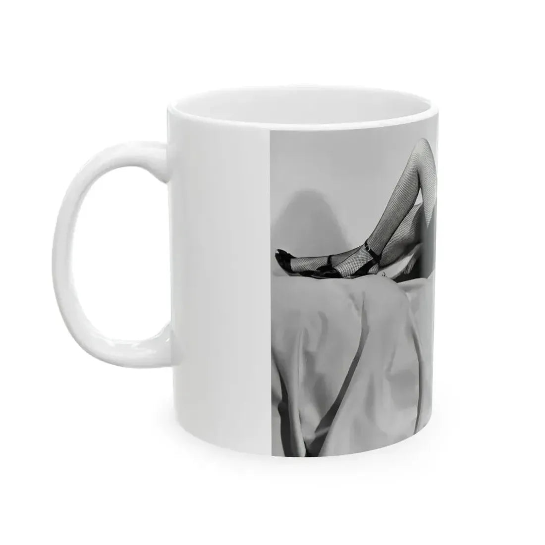 Adele Jergens #214 (Vintage Female Icon) White Coffee Mug - Go Mug Yourself