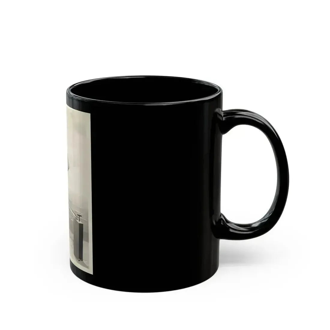 Adele Jergens #216 (Vintage Female Icon) Black Coffee Mug - Go Mug Yourself