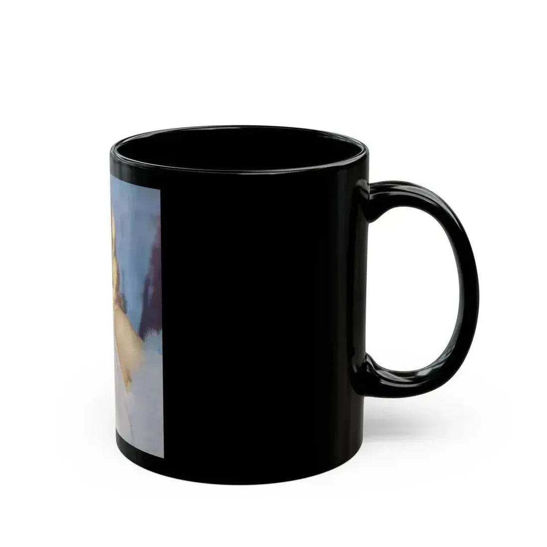 Adele Jergens #218 (Vintage Female Icon) Black Coffee Mug - Go Mug Yourself