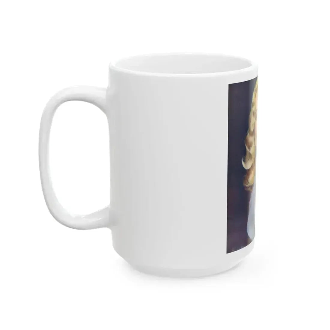 Adele Jergens #218 (Vintage Female Icon) White Coffee Mug - Go Mug Yourself