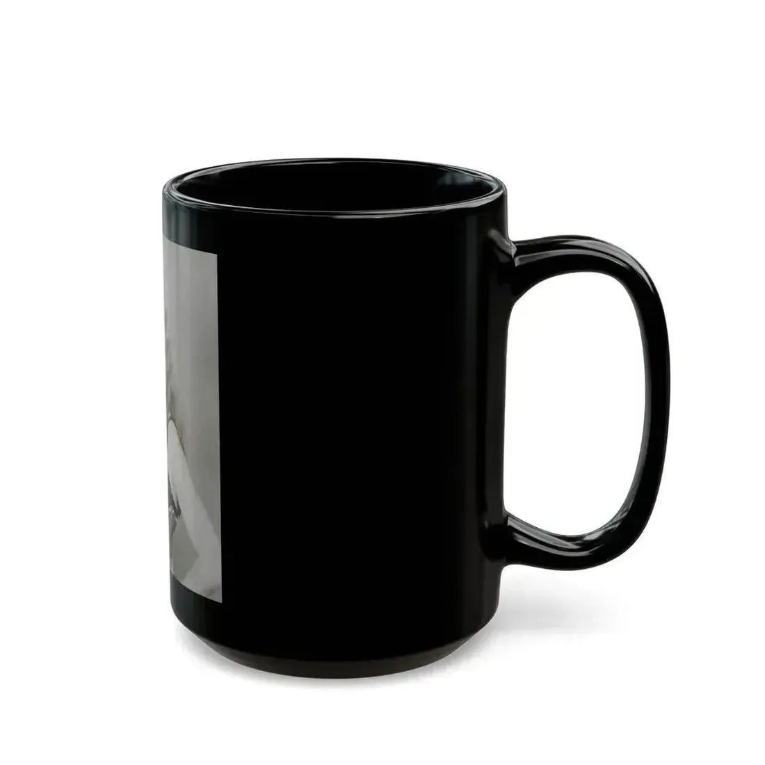 Adele Jergens #225 (Vintage Female Icon) Black Coffee Mug - Go Mug Yourself